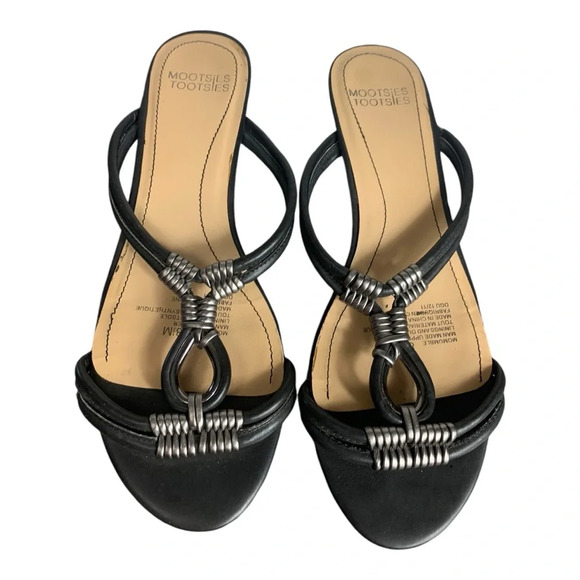 Mootsies Tootsies Sandal Size 8.5M Witchy Punk Goth Metal Rock Fairy Grunge FLAW - Picture 1 of 16